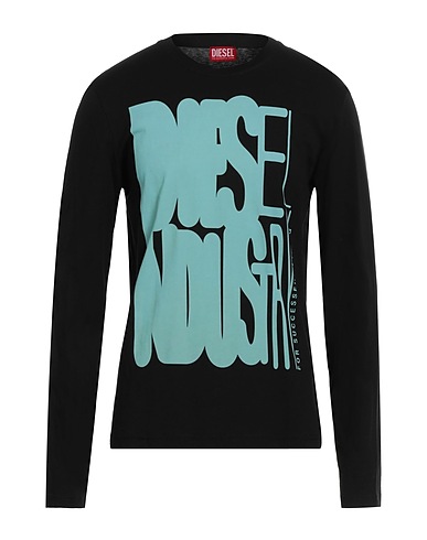 DIESEL T-shirt Black 100% Cotton