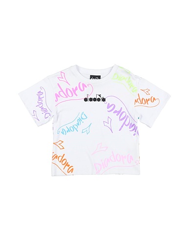 DIADORA T-shirt White 100% Cotton