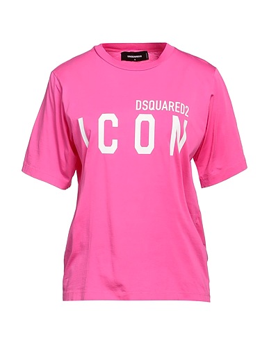 DSQUARED2 T-shirt Fuchsia 100% Cotton
