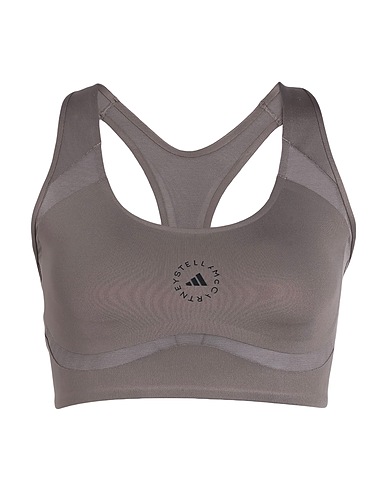 ADIDAS by STELLA McCARTNEY Top aSMC TPR PI BRA
 Taupe 79% Recycled polyester, 21% Recycled elastane