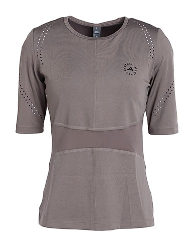 ADIDAS by STELLA McCARTNEY T-shirt aSMC TPR TEE
 Taupe 73% Recycled polyester, 27% Elastane