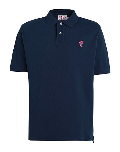 MC2 SAINT BARTH Polo shirt BEVERLY HILLS VINTAGE
 Navy 100% Cotton