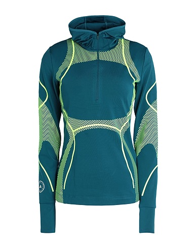 ADIDAS by STELLA McCARTNEY Top aSMC TPA LONGSLEEVE
 Deep teal 73% Recycled polyester, 27% Elastane