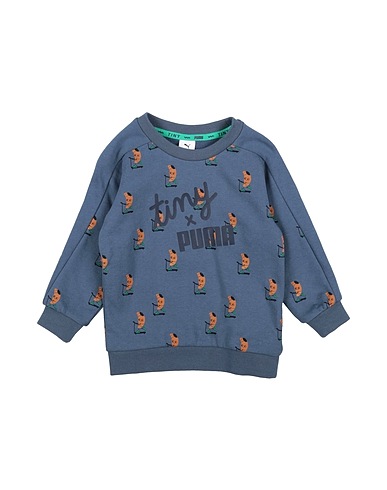 PUMA x TINY COTTONS Sweatshirt Taubenblau 96% Baumwolle, 4% Elastan