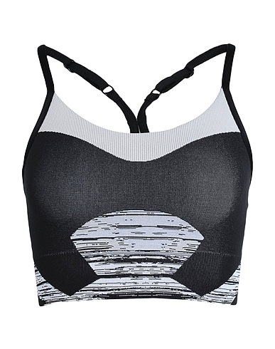 ADIDAS by STELLA McCARTNEY Top aSMC TST YOGA BRA
 Nero 70% Poliestere riciclato, 21% Poliammide riciclato, 9% Elastan