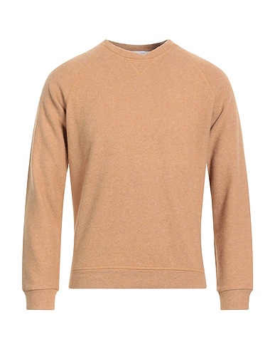 FILIPPO DE LAURENTIIS Sweatshirt Camel 90% Virgin Wool, 10% Wool