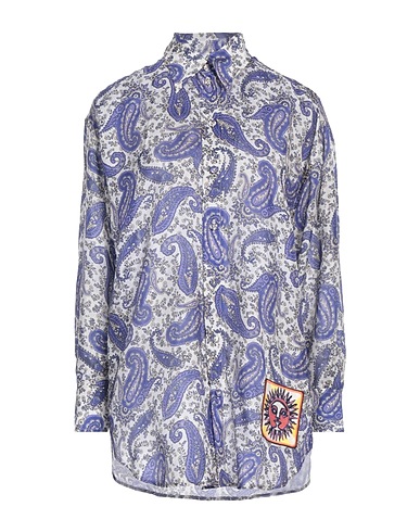 ZIMMERMANN Patterned shirts & blouses Purple 100% Silk
