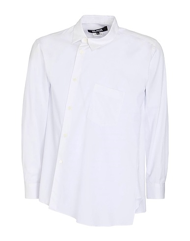COMME des GARÇONS Solid colour shirt White 100% Cotton