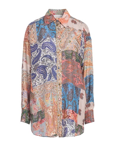 ZIMMERMANN Patterned shirts & blouses Blush 100% Silk