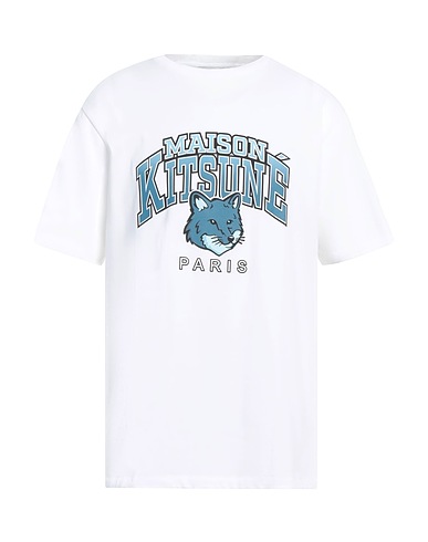 MAISON KITSUNÉ T-shirt White 100% Cotton