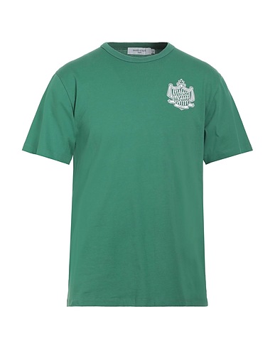 MAISON KITSUNÉ Basic T-Shirt Militärgrün 100% Baumwolle