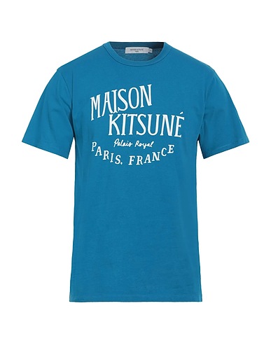 MAISON KITSUNÉ T-shirt Azure 100% Cotton