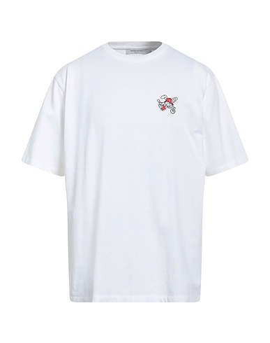 MAISON KITSUNÉ Camiseta oversize Blanco 100% Algodón