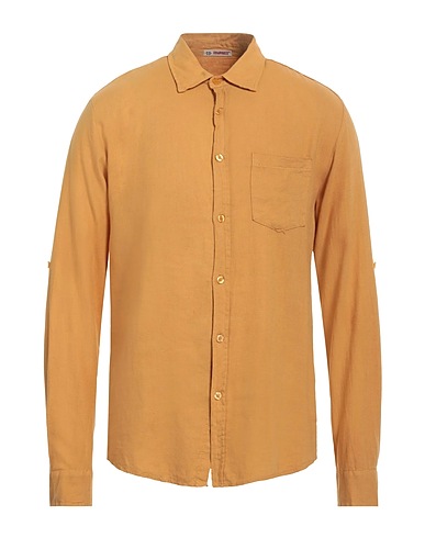 EQUIPAGES® Camicia in lino Giallo ocra 100% Lino