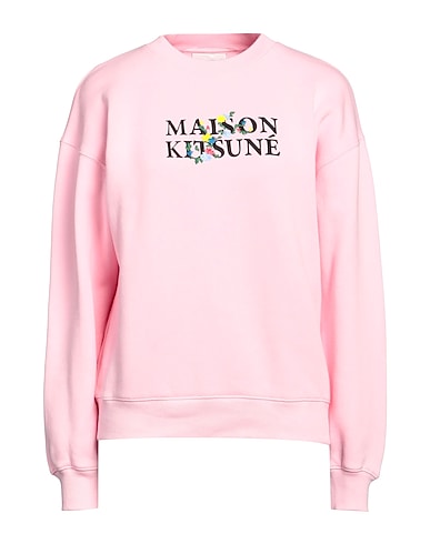 MAISON KITSUNÉ Sweatshirt Pink 100% Cotton