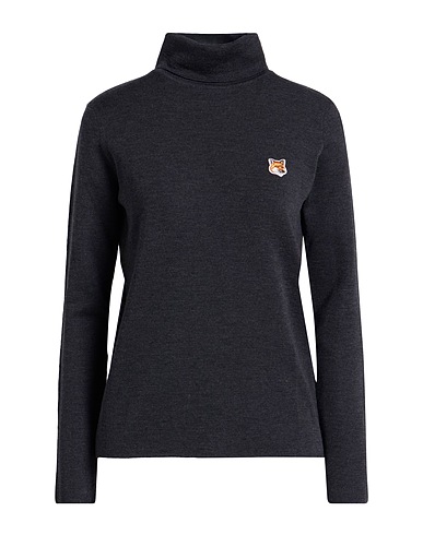 MAISON KITSUNÉ Dolcevita Antracite 100% Lana