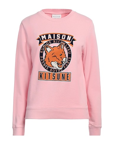 MAISON KITSUNÉ Sweatshirt Pink 100% Cotton
