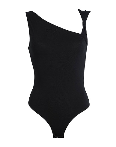 KARL LAGERFELD TOPWEAR FEMININE BODY
 Black 95% Organic cotton, 5% Elastane