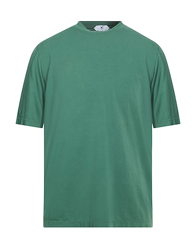 KIRED Basic T-Shirt Green 92% Cotton, 8% Elastane