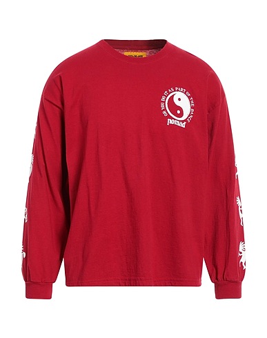 NOMAD Sweatshirt Rot 100% Baumwolle