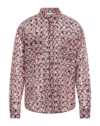 MOSCHINO Patterned shirt ROSA 80% Cotton, 20% Polyamide