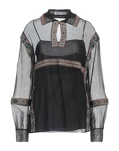DIOR Top Black 100% Cotton, Glass