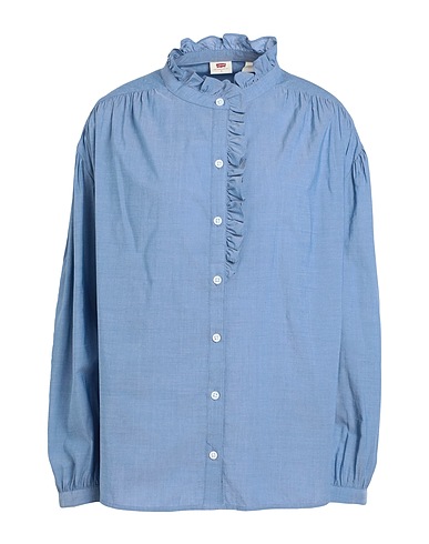 LEVI'S Solid colour shirts & blouses KARLY BLOUSE BLUES
 Slate blue 50% Cotton, 50% Viscose