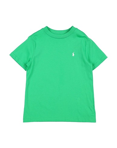 POLO RALPH LAUREN T-shirt Logo Cotton Jersey Tee
 Green 100% Cotton