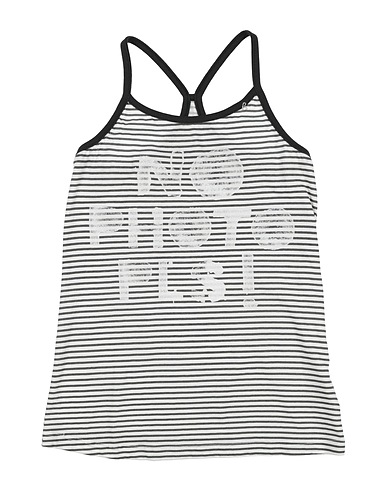REPLAY & SONS Top Black 100% Cotton
