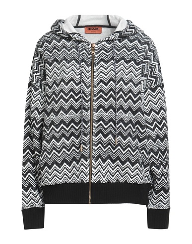 MISSONI Hooded sweatshirt Black 100% Cotton