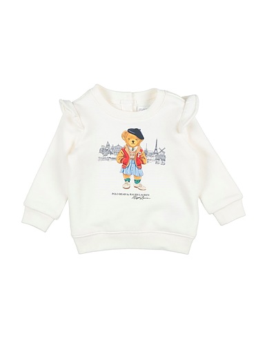 POLO RALPH LAUREN Sweatshirt BEARCNFLEECE-KNIT SHIRTS-SWEATSHIRT
 Ivory 84% Cotton, 16% Polyester