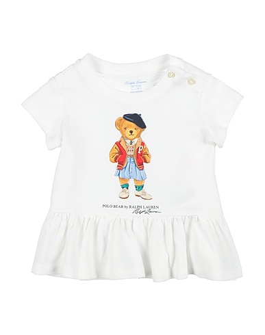 POLO RALPH LAUREN Tシャツ Polo Bear Cotton Jersey Peplum Tee
BIANCO コットン 100%