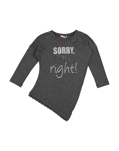 LIU •JO T-shirt Grey 62% Polyester, 33% Viscose, 5% Elastane
