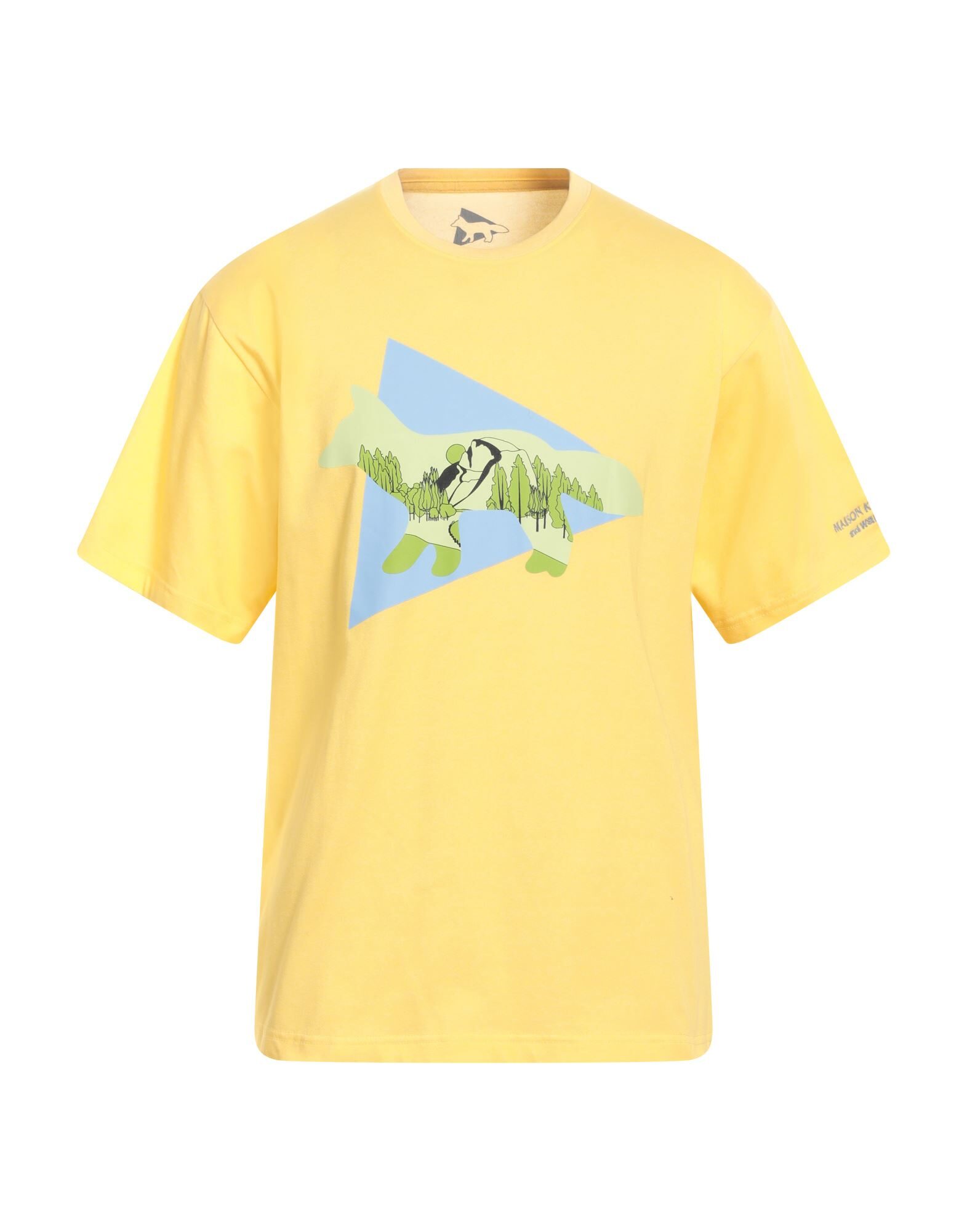 MAISON KITSUNÉ x AND WANDER - Camisetas