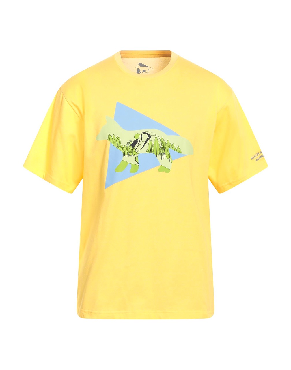 MAISON KITSUNÉ x AND WANDER - Camisetas