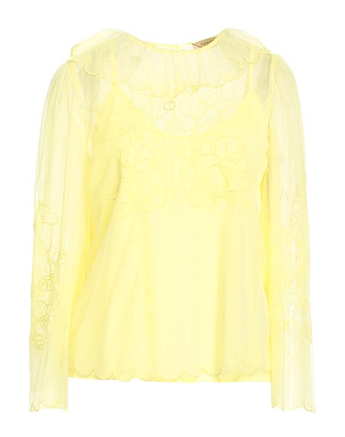 TWINSET Top Giallo 100% Poliestere