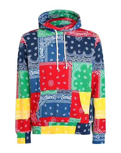 POLO RALPH LAUREN Hooded track jacket  Navy blue 100% Cotton