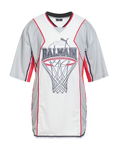 PUMA x BALMAIN T-shirt White 100% Polyester