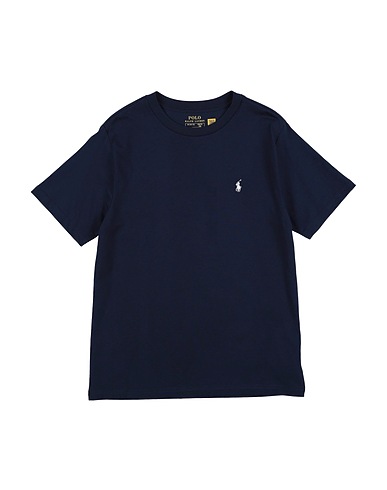 POLO RALPH LAUREN T-shirt Logo Cotton Jersey Tee Midnight blue 100% Cotton