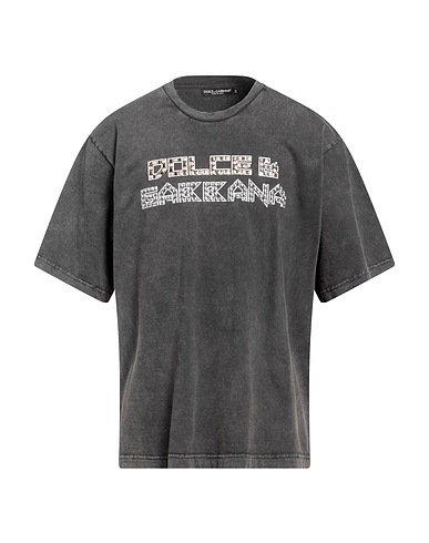 DOLCE&GABBANA T-shirt Charcoal 100% Cotton