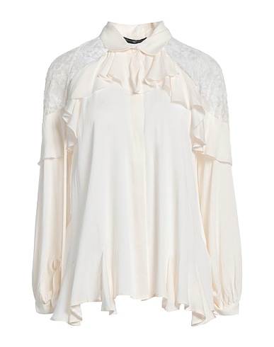 HIGH Shirts Ivory 100% Rayon, Polyester