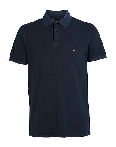 TOMMY HILFIGER Polo shirt Navy 100% Cotton