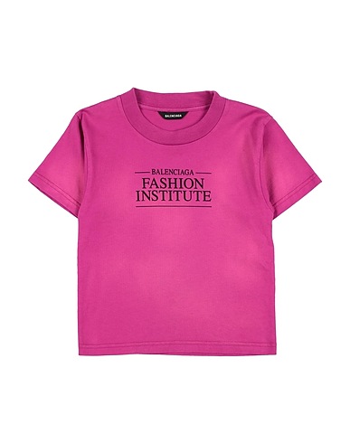BALENCIAGA KIDS T-shirt Mauve 100% Cotton