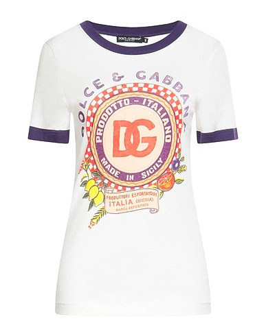 DOLCE&GABBANA T-shirt White 100% Cotton