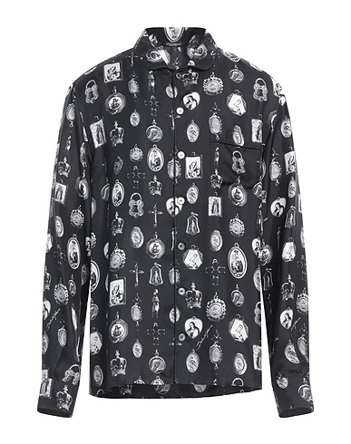DOLCE&GABBANA Patterned shirt 100% Silk