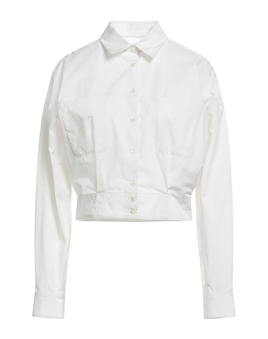 AMBUSH Solid color shirts & blouses White 100% Cotton