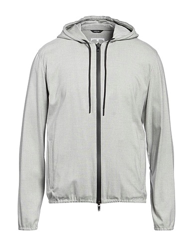 TOMBOLINI Jacket Light grey 82% Viscose, 15% Polyamide, 3% Elastane