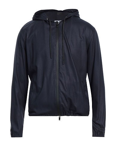 TOMBOLINI Jacket Midnight blue 82% Viscose, 15% Polyamide, 3% Elastane