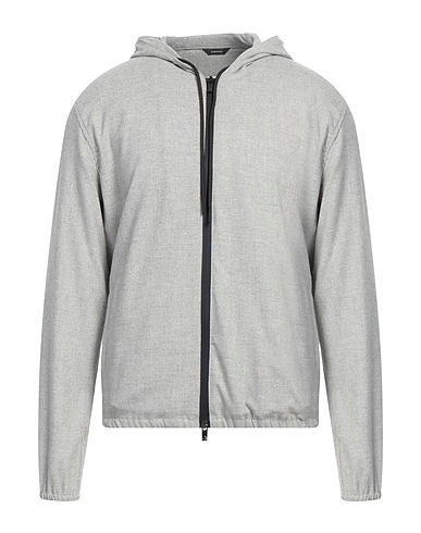 TOMBOLINI Jacket Grey 82% Viscose, 15% Polyamide, 3% Elastane