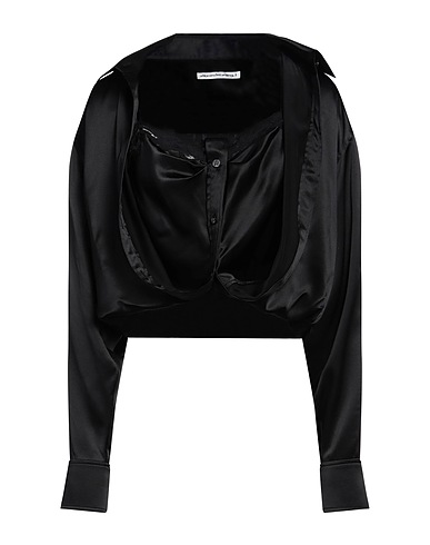 ALEXANDER WANG Silk shirts & blouses Black 100% Silk, Cotton, Polyamide